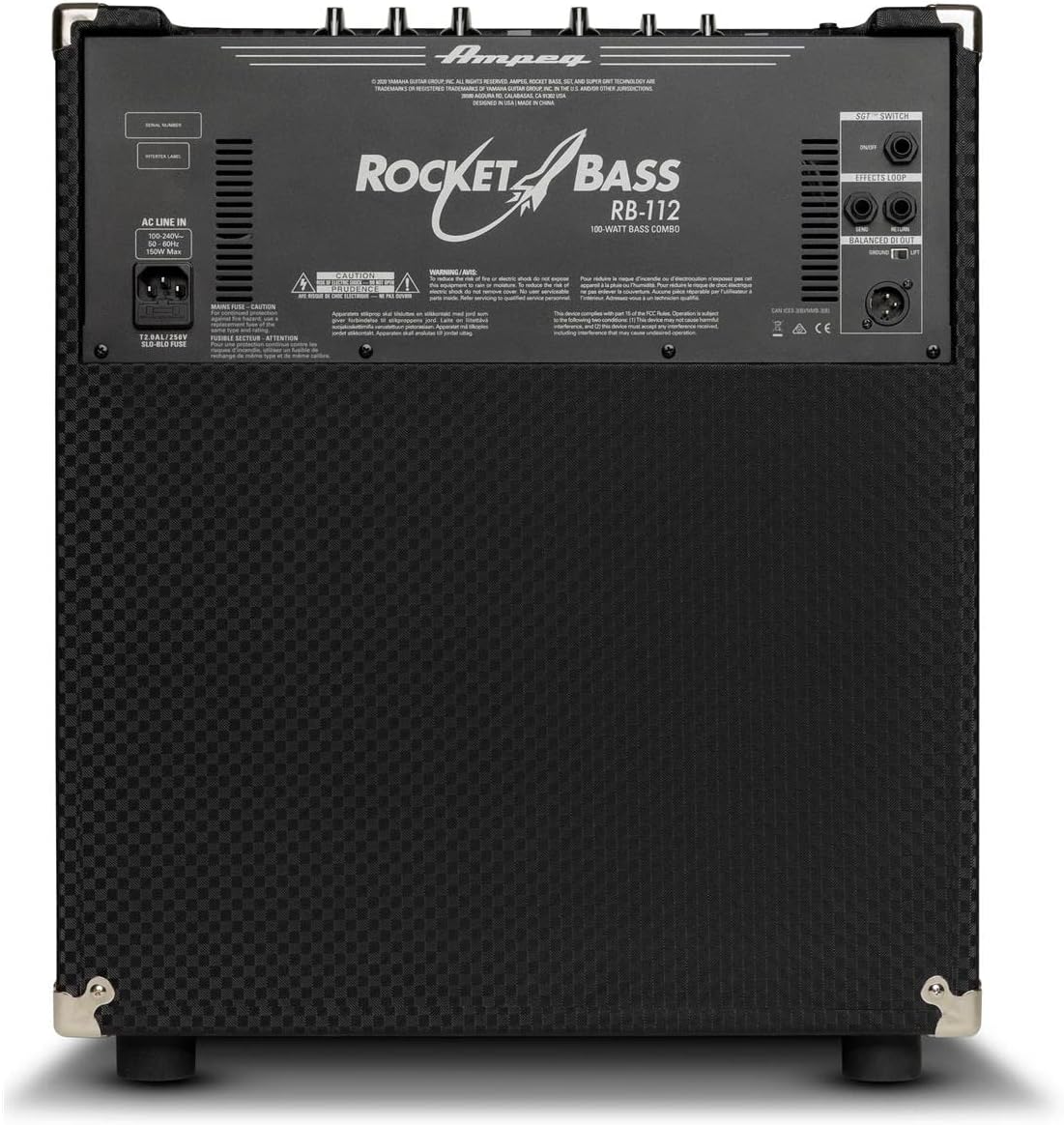 Ampeg Rocket Bass RB-112 100-Watt Combo Bass Amp (Certified Refurbished)