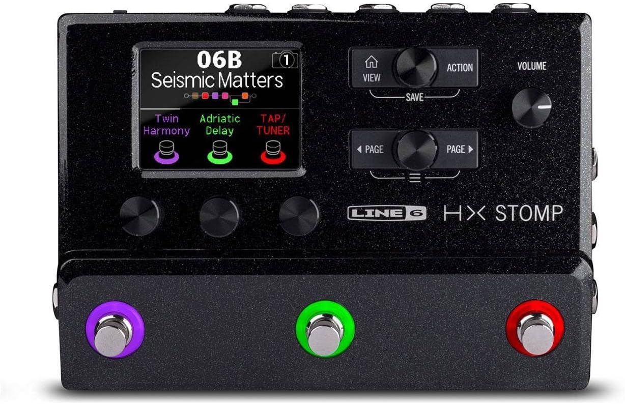 Line 6 HX Stomp Multi Effects Processor (Certified Refurbished)