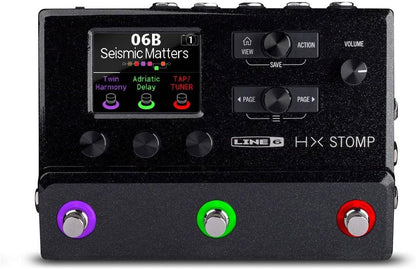 Line 6 HX Stomp Multi Effects Processor (Certified Refurbished)