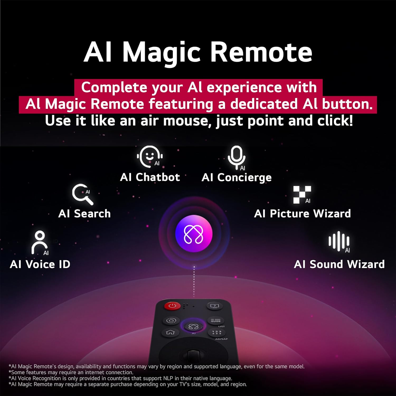 LG 65-Inch QNED85 Mini LED QNED Evo 4K Smart TV - α8 AI Processor 4K Gen 2, Dynamic QNED Colour, Alexa Built-In, 120Hz Refresh Rate, HDMI 2.1, FreeSync, VRR, WebOS 25, Magic Remote (65QNED85) (Refurbished)