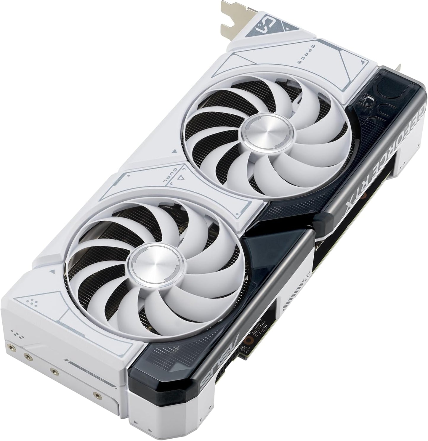 ASUS Dual GeForce RTX 4070 Super White OC Edition (PCIe 4.0, 12GB GDDR6X, DLSS 3, HDMI 2.1a, DisplayPort 1.4a, 2.56-Slot Design, Axial-tech Fan Design, Auto-Extreme Technology, and More) (Certified Refurbished)