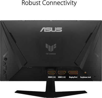 ASUS TUF Gaming 24” 1080P Gaming Monitor (VG249Q3A) - Full HD (1920 x 1080), Fast IPS, 180Hz, 1ms, FreeSync Premium (Certified Refurbished)