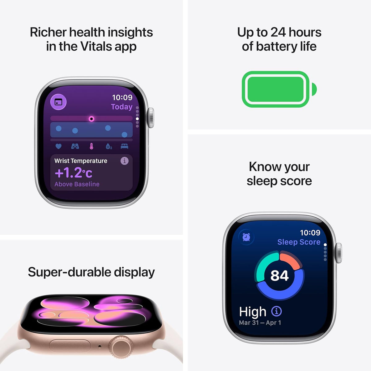 Apple Watch Series 11 (2025, Titanium) - Slate (Refurbished)