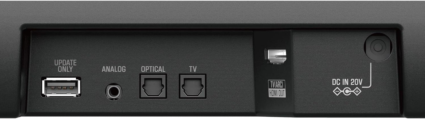 YAMAHA SR-C20A Compact Sound Bar with Built-in Subwoofer and Bluetooth (Refurbished)