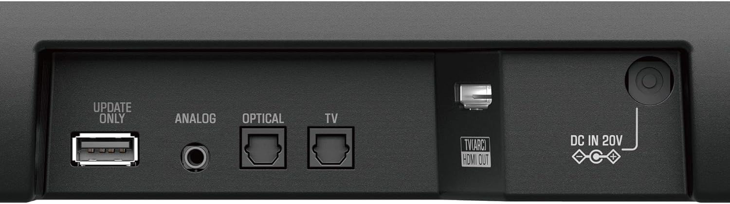 YAMAHA SR-C20A Compact Sound Bar with Built-in Subwoofer and Bluetooth (Refurbished)