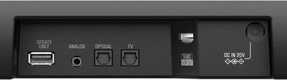 YAMAHA SR-C20A Compact Sound Bar with Built-in Subwoofer and Bluetooth (Refurbished)