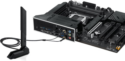 ASUS X870 MAX Gaming WIFI7 AMD AM5 ATX Motherboard, 12+2+1 80A DrMOS, DDR5, PCIe 5.0 x16 Q-Release, 3X M.2, Wi-Fi 7 Q-Antenna, 2.5Gb LAN, USB4 Type-C, USB-C 20Gbps, BIOS Flashback, Aura Sync (Certified Refurbished)