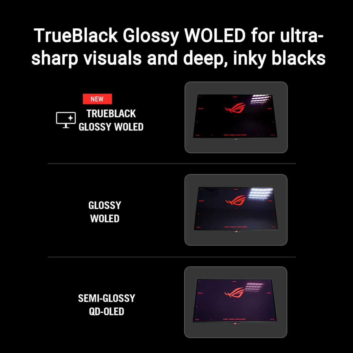 ASUS ROG Strix 32” 4K Gaming Monitor (XG32UCWMG) - UHD (3840 x 2160), OLED (WOLED), 240Hz, 0.03ms, G-SYNC Compatible, FreeSync Premium Pro, DisplayHDR True Black 400 (Certified Refurbished)