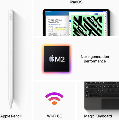 Apple iPad Pro 6th Generation (12.9 inch, Wi-Fi + Cellular) (Refurbished)