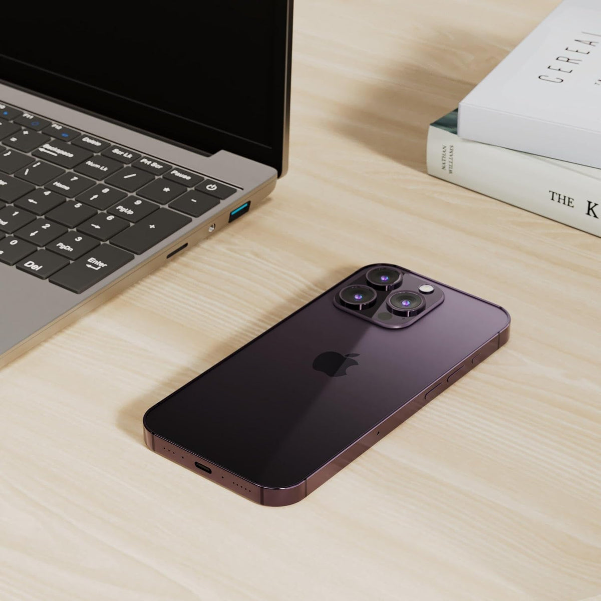 iPhone 14 Pro (6.1", 2022, A16 Bionic) - Deep Purple (Refurbished)