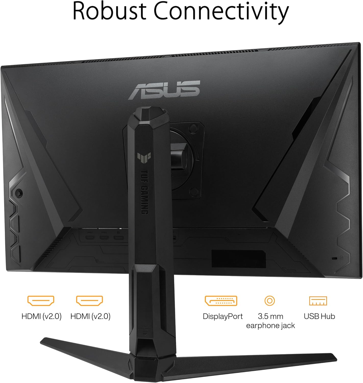 ASUS TUF Gaming 27” 1440P Monitor (VG27AQL3A) - QHD (2560 x 1440), 180Hz, 1ms, Fast IPS, Extreme Low Motion Blur SYNC, G-SYNC Compatible (Certified Refurbished)