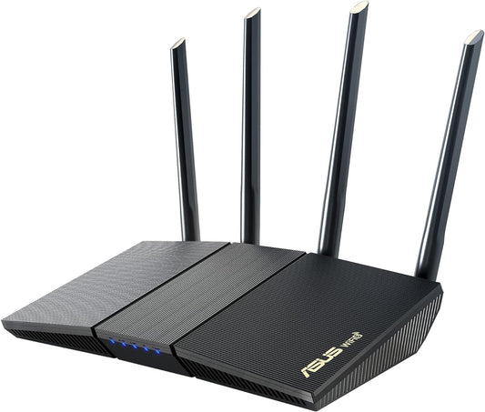 ASUS AX1800S Gigabit Ethernet Dual-Band 2.4GHz / 5GHz Wireless Router (Certified Refurbished)