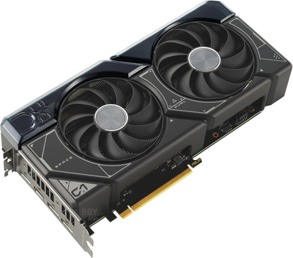 ASUS Dual GeForce RTX 4070 Super OC Edition Graphics Card (PCIe 4.0, 12GB GDDR6X, DLSS 3, HDMI 2.1, DisplayPort 1.4a, 2.56-Slot Design, Axial-tech Fan Design, Auto-Extreme Technology, and More) (Certified Refurbished)