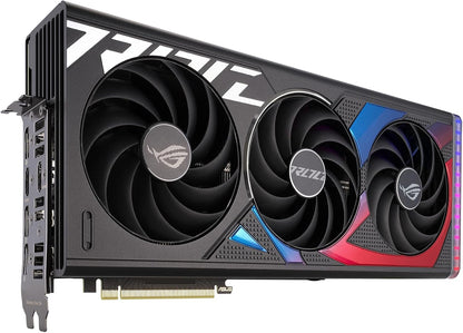 ASUS ROG Strix GeForce RTX 4070 Super OC Edition Gaming Graphics Card (PCIe 4.0, 12GB GDDR6X, DLSS 3, HDMI 2.1a, DisplayPort 1.4a, Massive Vented Backplate, Power Sensing, Aura Sync) (Certified Refurbished)