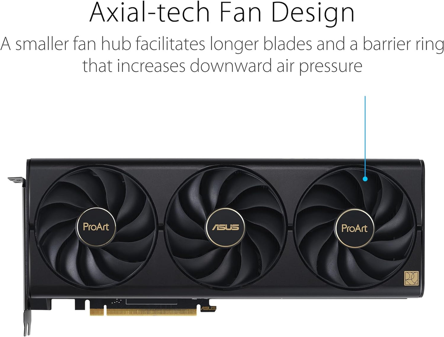 ASUS ProArt GeForce RTX 4080 Super OC Edition 16GB GDDR6X Gaming Graphics Card (NVIDIA GeForce RTX4080 DLSS 3, PCIe 4.0, 1x HDMI 2.1a, 3X DisplayPort 1.4a) (Certified Refurbished)