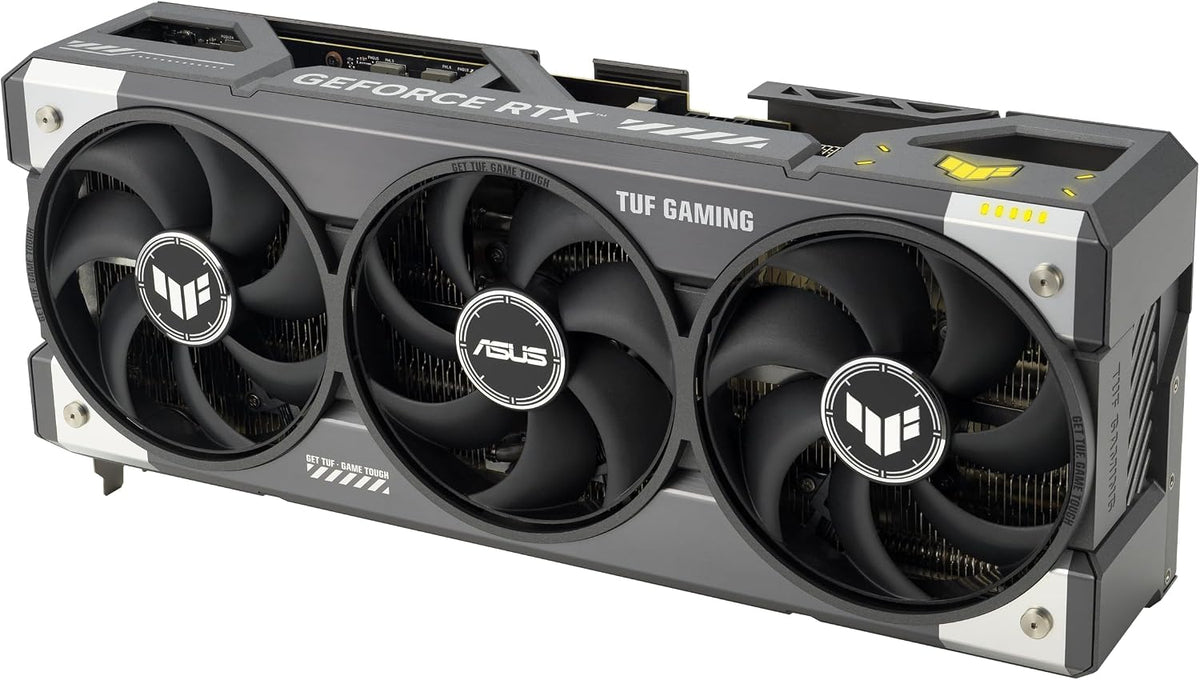 ASUS TUF Gaming GeForce RTX 5080 16GB GDDR7 OC Edition Gaming Graphics Card PCIe 5.0, HDMI/DP 2.1, 3.6-slot, Military-grade Components, Protective PCB Coating, Axial-tech Fans (Certified Refurbished)