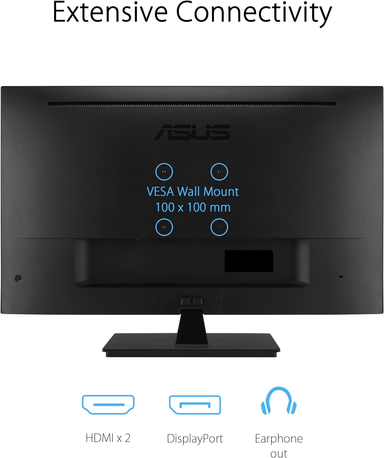 ASUS 31.5” 4K HDR Eye Care Monitor (VP327Q) – UHD (3840 x 2160), 99% sRGB, HDR-10, Adaptive-Sync, Speakers, DisplayPort, HDMI, Flicker Free, Blue Light Filter, VESA Mountable (Certified Refurbished)