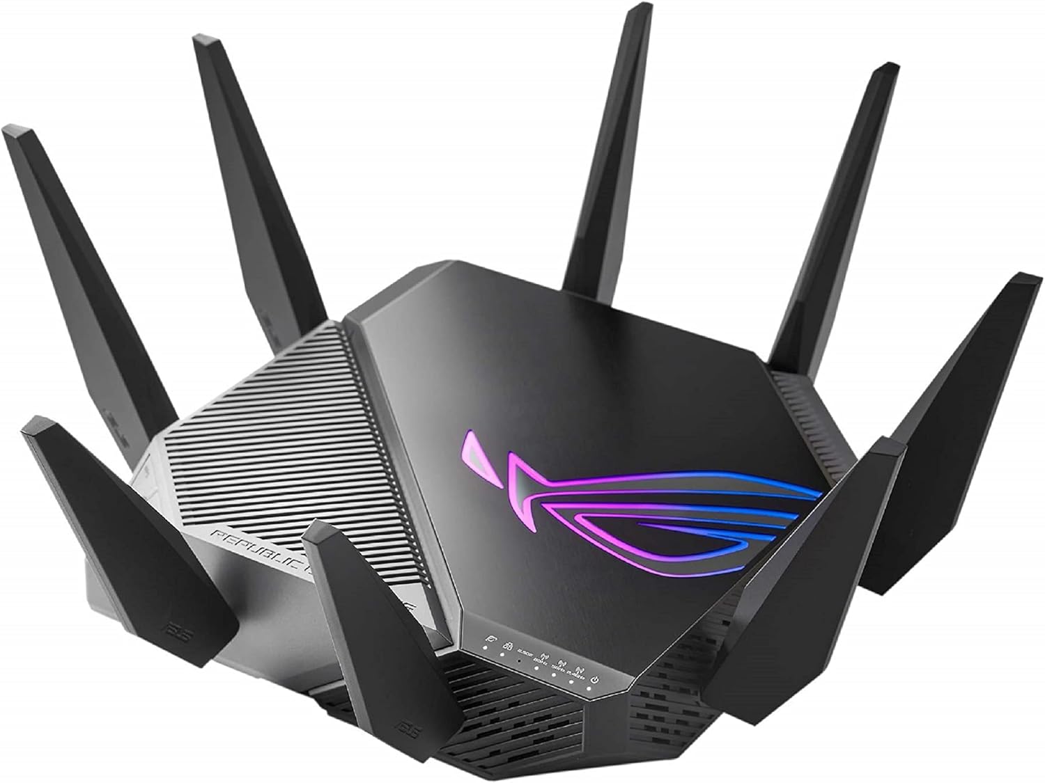 ASUS WiFi 6E Gaming Router Tri-Band 10Gigabit Wireless Router 1.8GHz Quad-Core (GT-AXE11000) (Certified Refurbished)