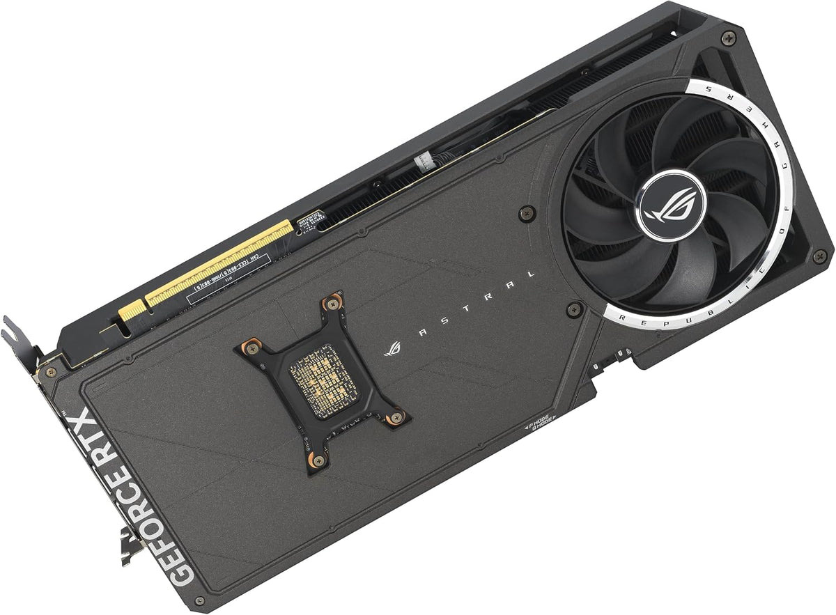 ASUS ROG Astral GeForce RTX 5080 16GB GDDR7 OC Edition Gaming Graphics Card PCIe 5.0, HDMI/DP 2.1, 3.8-slot, 4-fan, Axial-tech Fans, Patented Vapor Chamber, Phase-change GPU Thermal Pad (Certified Refurbished)