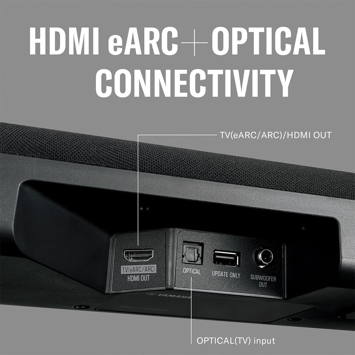 Yamaha SR-B30A Dolby Atmos Sound Bar with Built-In Subwoofers (Certified Refurbished)