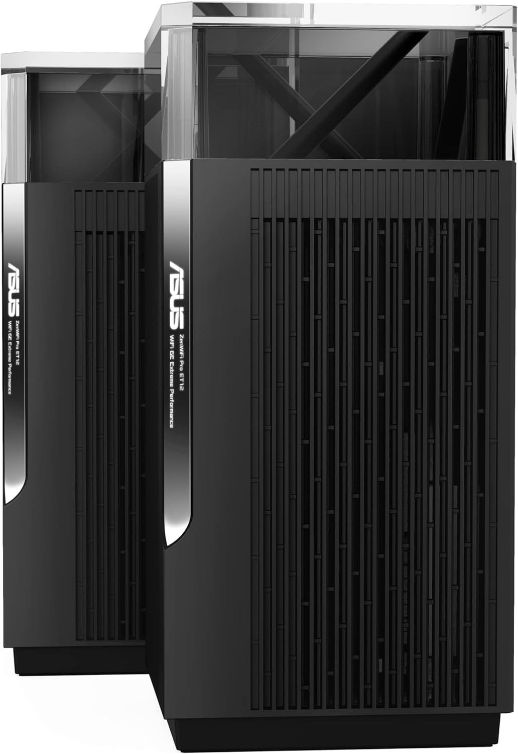 ASUS ZenWiFi Pro AXE11000 Tri-Band WiFi 6E Mesh System (ET12 2PK) - Whole Home Coverage up to 6000 Sq.Ft (Certified Refurbished)