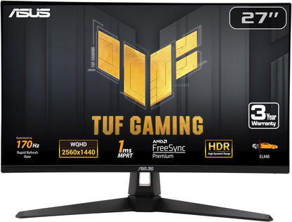 Asus VG27AQA1A Monitor (Certified Refurbished)