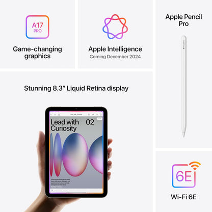 iPad Mini A17 Pro (8.3 inch, Wi-Fi) (Refurbished)