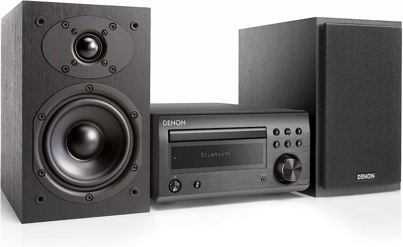 Denon D-M41SBK Bluetooth Wireless Music System (Certified Refurbished)