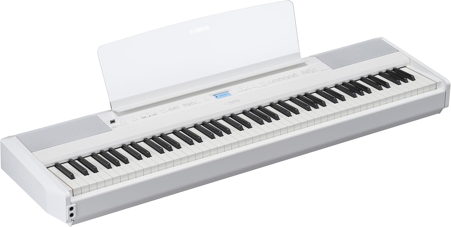 Yamaha P525 Digital Piano with 88 Weighted Wooden Keys (Certified Refurbished)