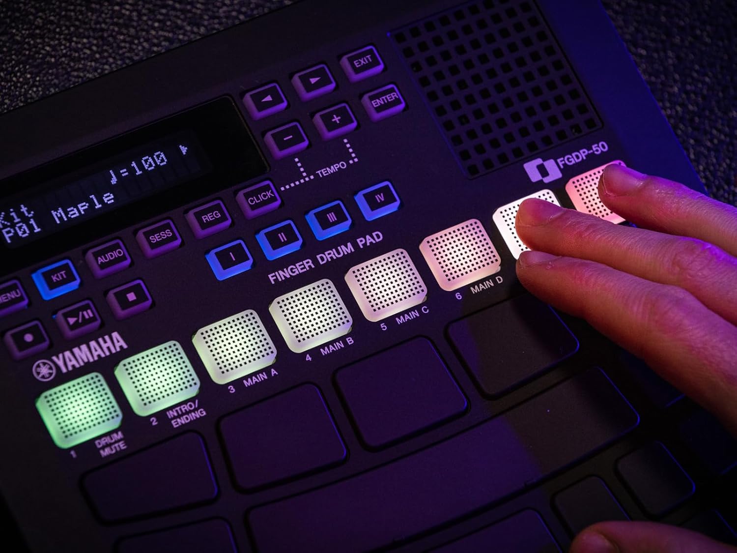Yamaha Finger Drum Pad FGDP-50 (Certified Refurbished)