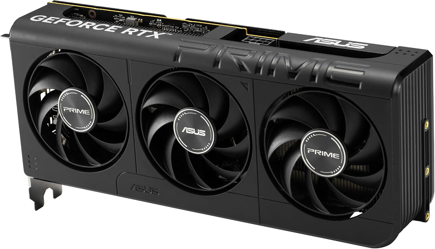 ASUS The SFF-Ready Prime GeForce RTX 5060 Ti 8GB GDDR7 Graphics Card (PCIe® 5.0, 8GB GDDR7, HDMI®/DP 2.1, 2.5-Slot, Axial-tech Fans, Dual BIOS) (Certified Refurbished)