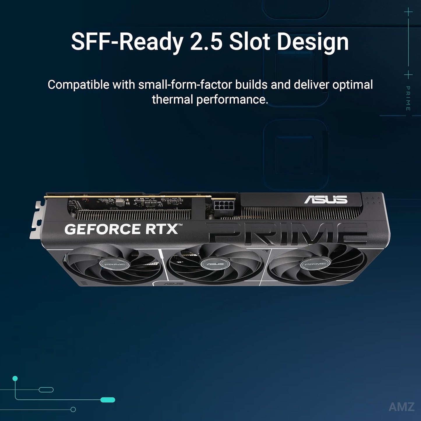 ASUS The SFF-Ready Prime GeForce RTX 5060 Ti 16GB GDDR7 Graphics Card (PCIe® 5.0, 16GB GDDR7, HDMI®/DP 2.1, 2.5-Slot, Axial-tech Fans, Dual BIOS) (Certified Refurbished)