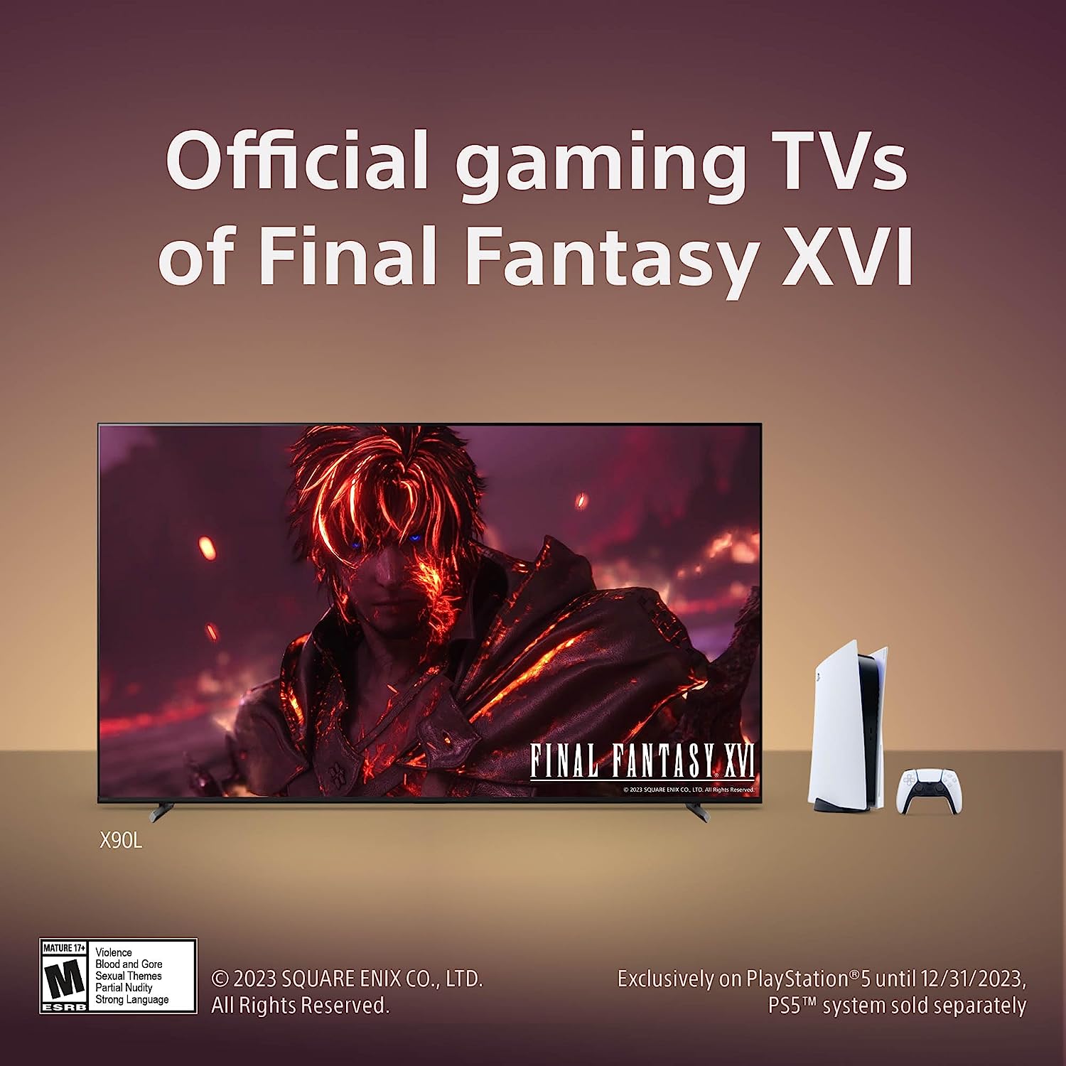 Sony 65 inch X90L Full Array LED 4K Ultra HD Smart Google TV with Dolby Vision HDR and Exclusive Features for PlayStation 5 (XR65X90L) (Refurbished)