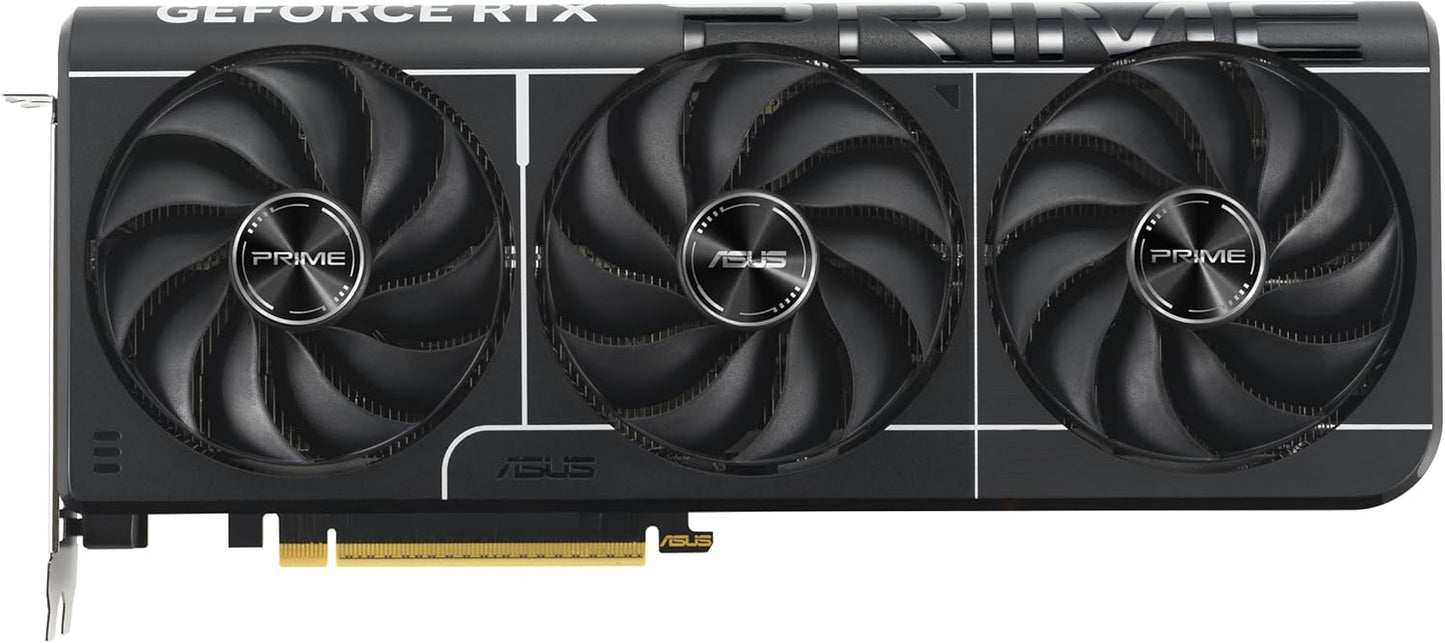 ASUS The SFF-Ready Prime GeForce RTX 5070 Ti OC Edition 16GB GDDR7 Graphics Card (PCIe 5.0, 16GB GDDR7, HDMI/DP 2.1, 2.5-Slot, Axial-tech Fans, Dual BIOS) (Certified Refurbished)