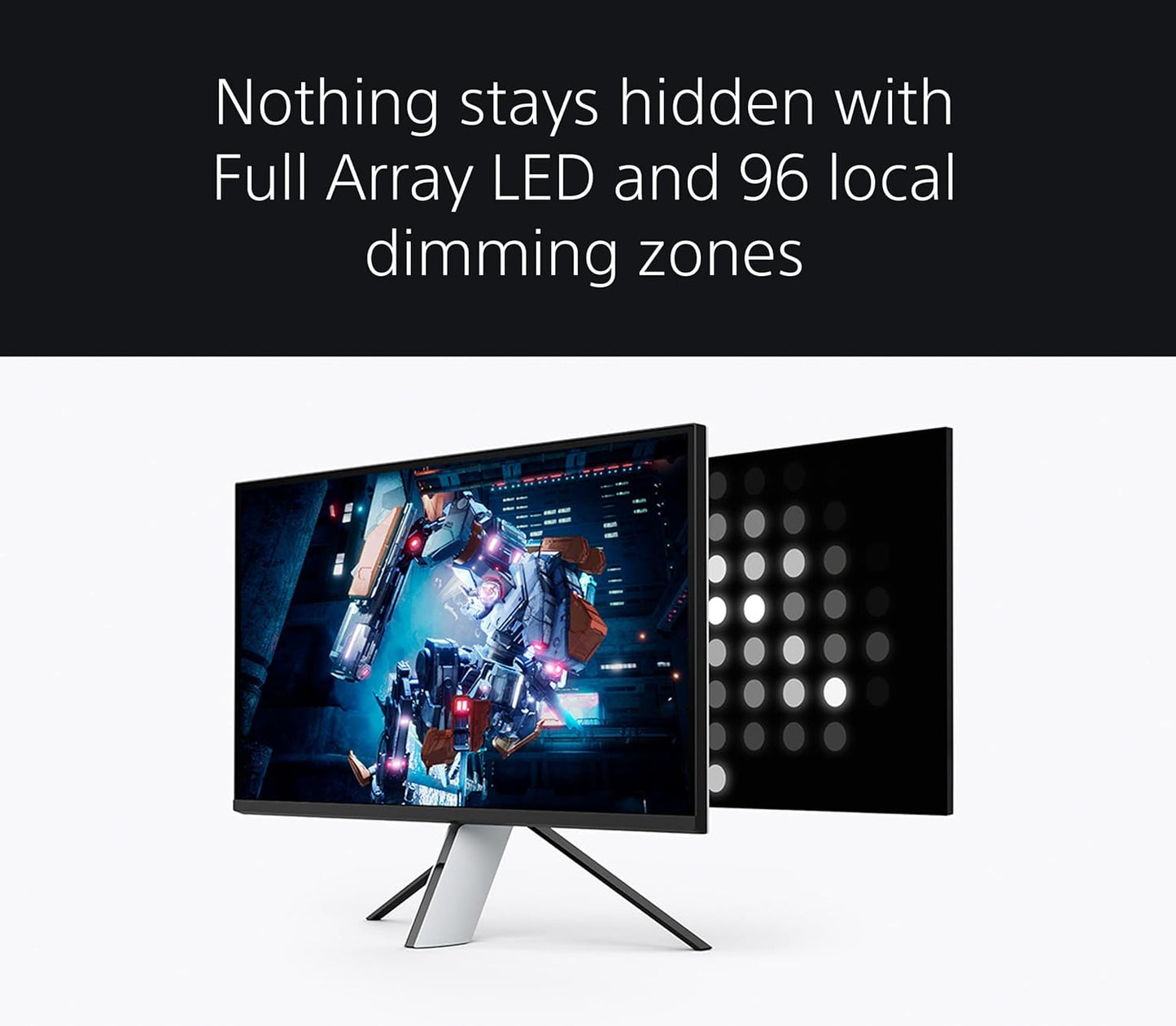 Sony 27” INZONE M9 Gaming Monitor 4K HDR 144Hz Full Array Local Dimming, NVIDIA G-SYNC and HDMI 2.1 VRR - SDM-U27M90 (Refurbished)