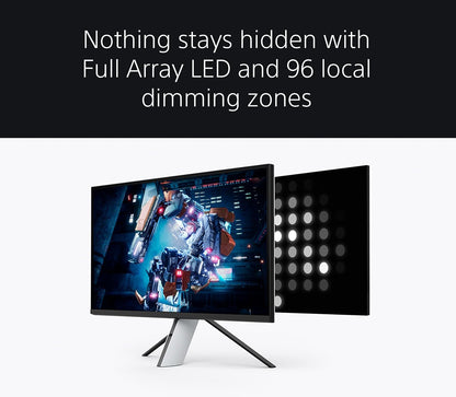 Sony 27” INZONE M9 Gaming Monitor 4K HDR 144Hz Full Array Local Dimming, NVIDIA G-SYNC and HDMI 2.1 VRR - SDM-U27M90 (Refurbished)