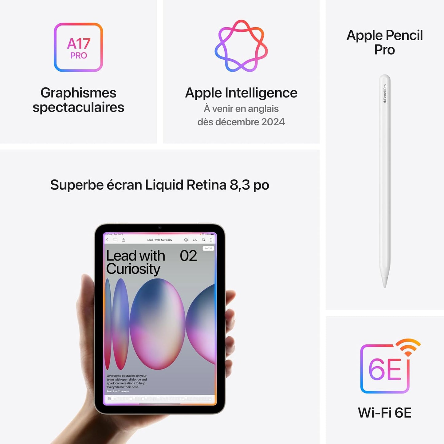 iPad Mini A17 Pro (8.3 inch, Wi-Fi) (Refurbished)