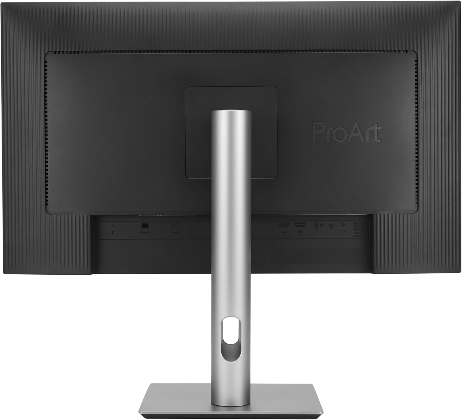 ASUS ProArt Display 27” 5K HDR Professional Monitor (PA27JCV) - 5K (5120 x 2880), IPS, 99% DCI-P3, 100% sRGB, ΔE < 2, USB-C PD 96W, Calman Verified, Color Accurate, Auto KVM, LuxPixel (Certified Refurbished)