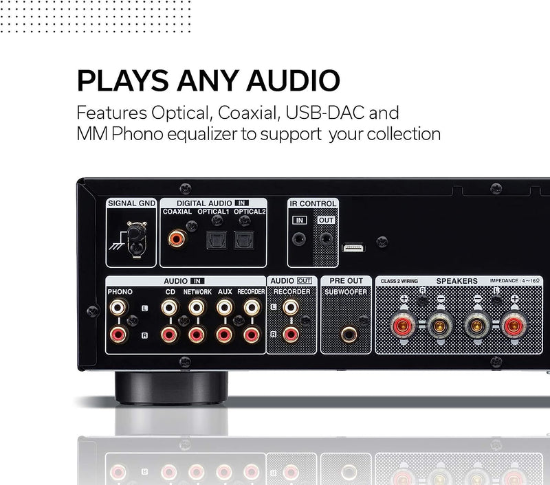 Denon PMA-600NE 2 Ch. 70W Integrated Amplifier (Certified Refurbished)