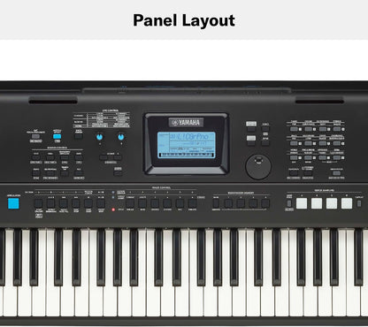 Yamaha PSR-EW425 76-Key Touch-Sensitive Advanced Portable Keyboard (Certified Refurbished)