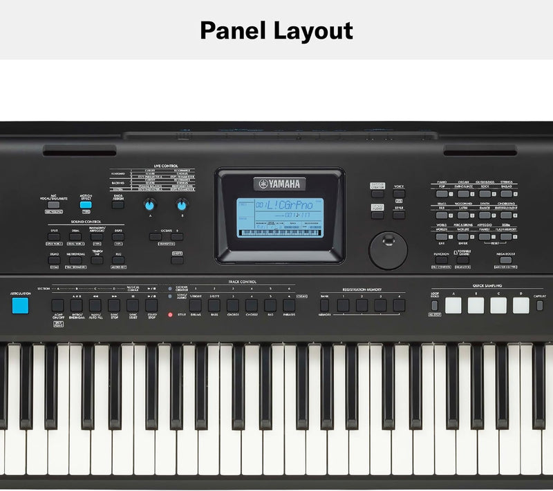 Yamaha PSREW425 76-Key Touch-Sensitive Advanced Portable Keyboard (Certified Refurbished)