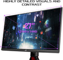 Asus ROG Strix XG279Q HDR Gaming Monitor – 27 inch 2K QHD (2560x1440), Fast IPS, Overclockable 170Hz (Above 144Hz), 1ms (GTG), ELMB SYNC, G-SYNC Compatible, DisplayHDR™ 400 (Certified Refurbished)