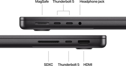 MacBook Pro (14", 2024, M4 PRO) - Space Black (Refurbished)