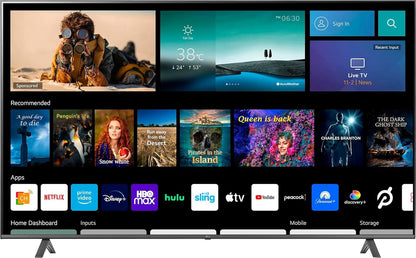 LG 55-Inch Class UQ7590 Series Alexa Built-in 4K Smart TV (3840 x 2160),Bluetooth, Wi-Fi, USB, Ethernet, HDMI, AI-Powered 4K, Cloud Gaming (55UQ7590) (Refurbished)
