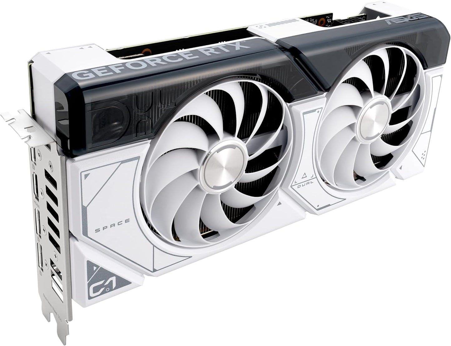 ASUS Dual GeForce RTX 4070 Super White OC Edition (PCIe 4.0, 12GB GDDR6X, DLSS 3, HDMI 2.1a, DisplayPort 1.4a, 2.56-Slot Design, Axial-tech Fan Design, Auto-Extreme Technology, and More) (Certified Refurbished)