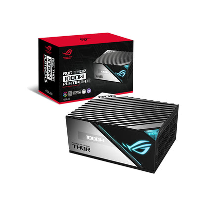 ASUS ROG Thor 1000W Platinum II Fully Modular Gaming Power Supply (80 Plus Platinum, OLED Power Display, Aura Sync ARGB, ROG Heatsinks, 0dB Technology, Lambda A++) (Certified Refurbished)