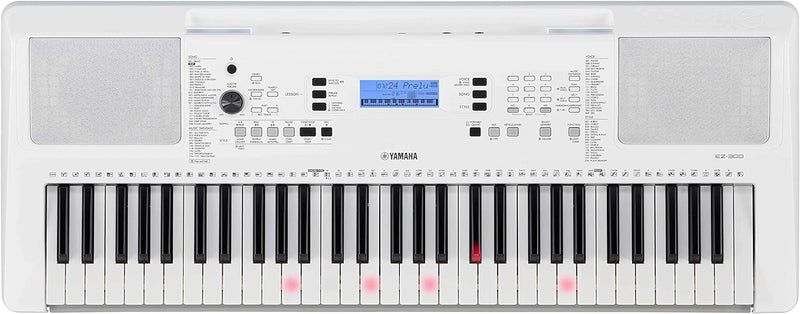 Yamaha EZ-300 61-Key Portable Keyboard with Lighted Keys (Certified Refurbished)