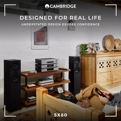 Cambridge Audio SX80 Floorstanding Speaker - Single (Certified Refurbished)