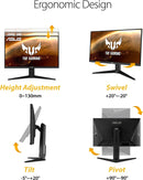 Asus TUF Gaming VG27AQL1A Gaming Monitor –27 inch QHD (2560x1440), IPS,170Hz (above 144Hz), ELMB SYNC, G-Sync compatible, FreeSync Premium, 1ms (MPRT), 130 % sRGB, HDR (Certified Refurbished)