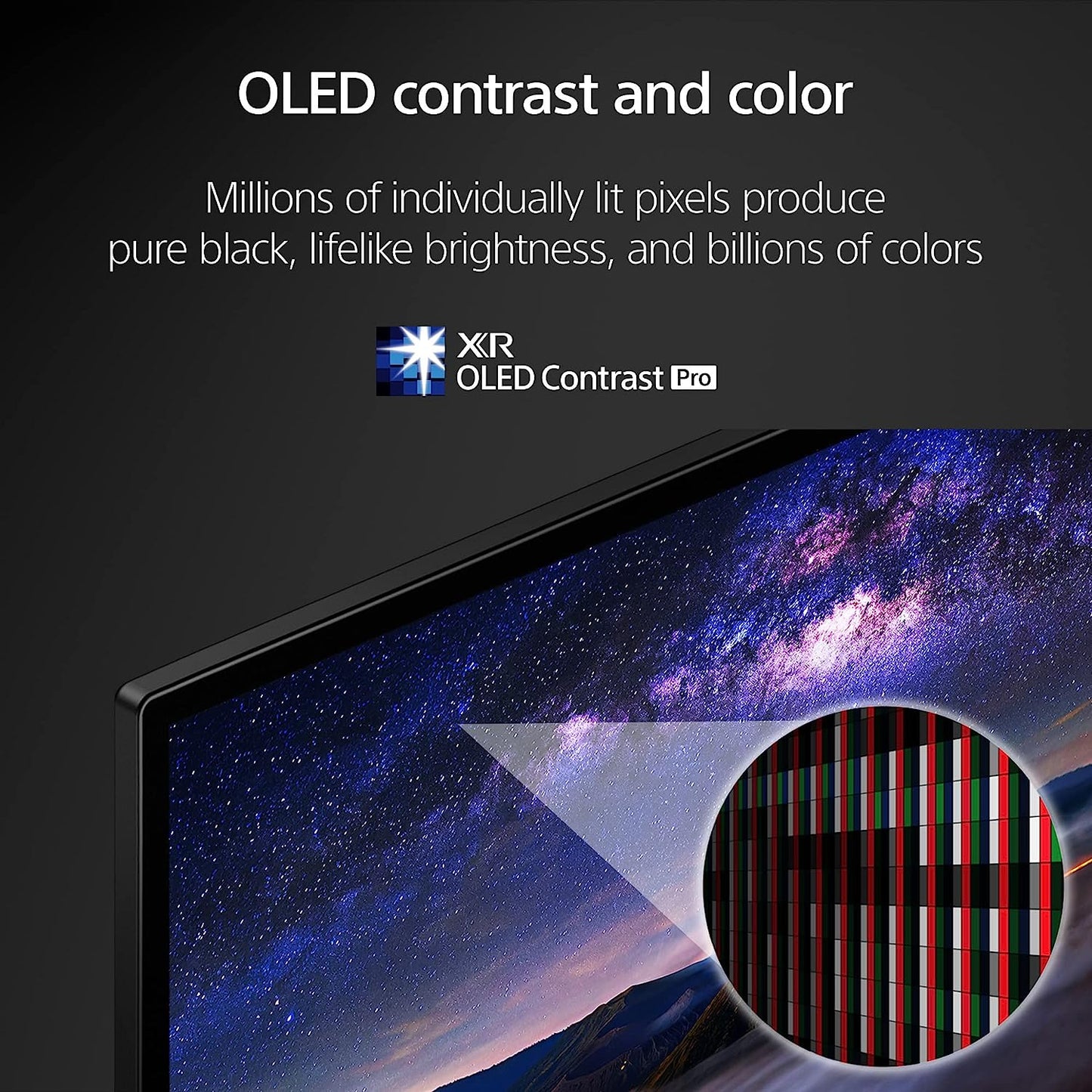 Sony 65 inch A80L BRAVIA XR OLED 4K Ultra HD HDR Smart Google TV with Dolby Vision/Atmos and Exclusive Features for Playstation 5 (XR65A80L) (Refurbished)
